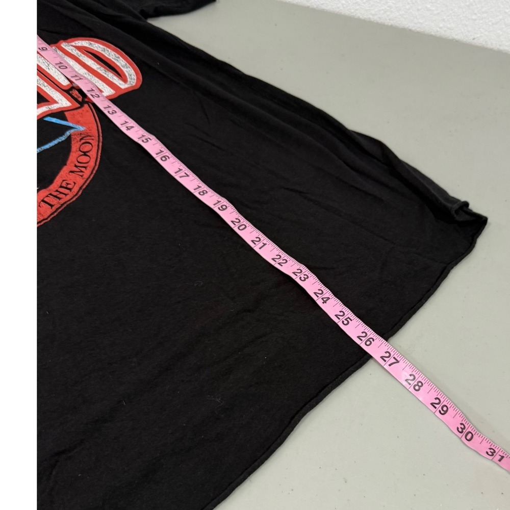 Torrid Pink Floyd Dark Side of the Moon Cut out Graphic Band Tee Black Size 1XL - Picture 6 of 6